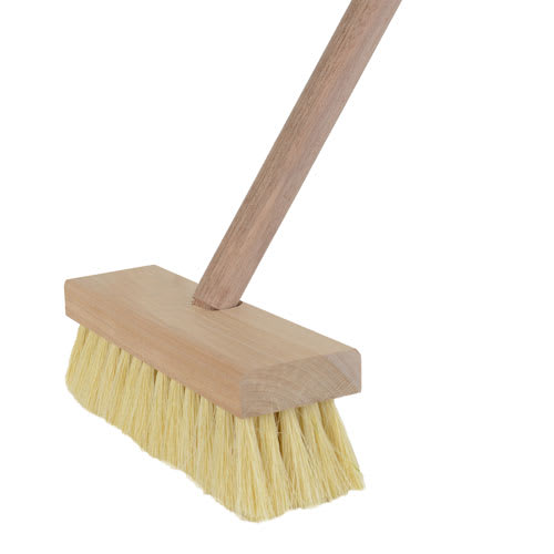Brosse à goudron 8 po x 2 1/2 po avec manche