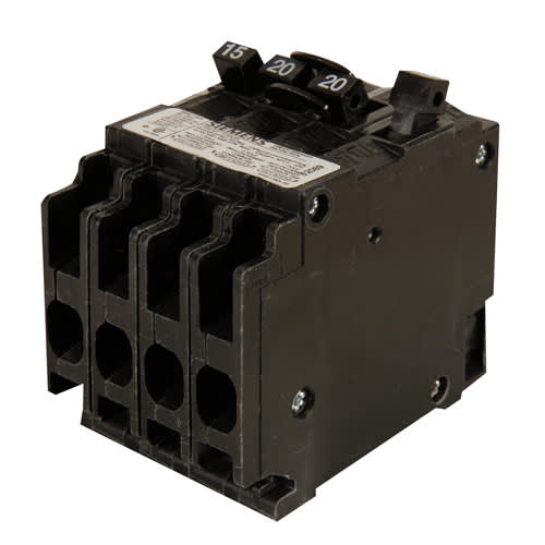 Disjoncteur Quad 15-20-20-15 A Siemens ITE