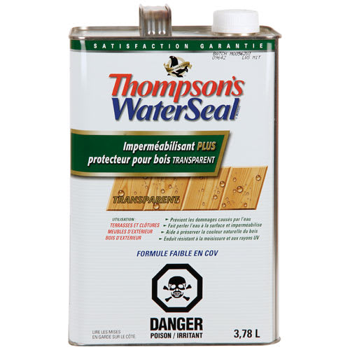 Imperméabilisant pour bois clair 3,78 L