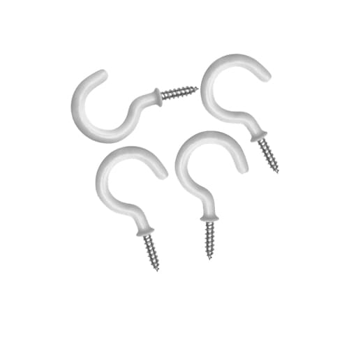 Crochets à tasses 1 po Pqt/4