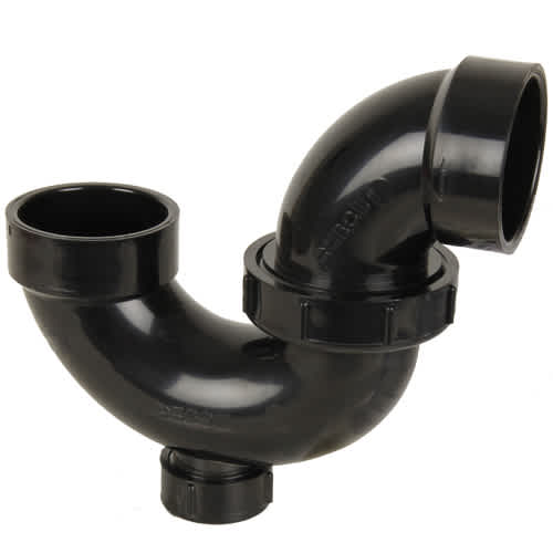 Siphon en P ABS 1 1/2 po ajustable