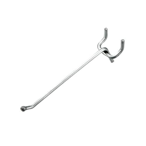 Crochet simple pour panneau perforé 4 po