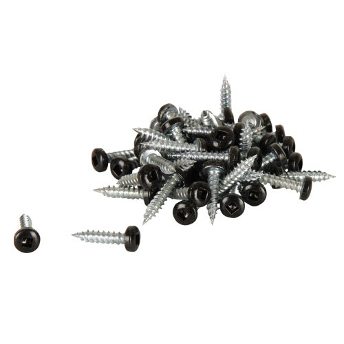 Vis à soffite 5/8 po n° 6 T.R. noire Pqt/100