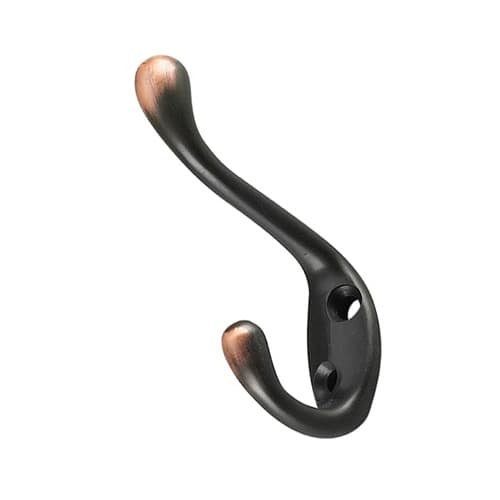 3 1/2 in. Double Clothe Hook