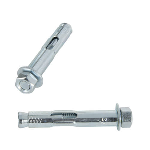 Douilles d'ancrage pour béton 1/2 po x 4 po Pqt/10