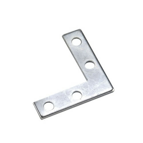 Flat Corner Plate 1 1/2 in