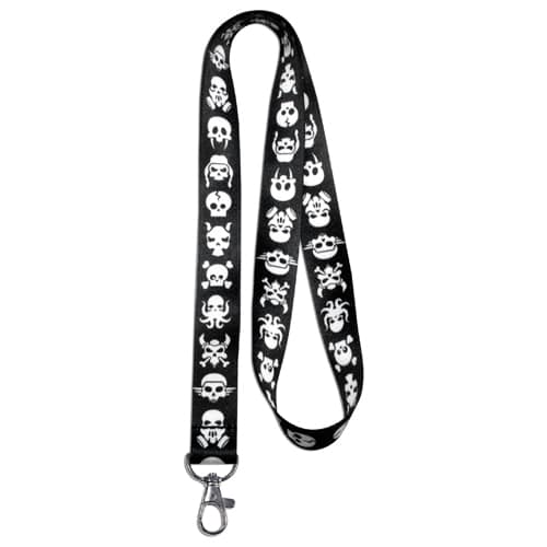 Cordon porte-clés Crâne (Leash)