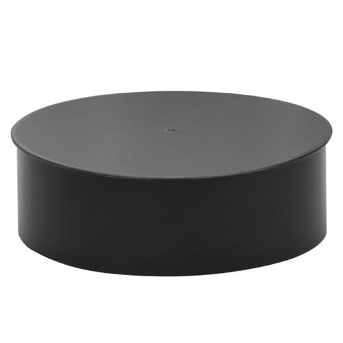 Bouchon uni pour tuyau de poêle 8 po