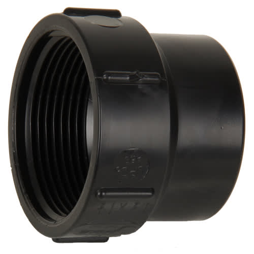 Adaptateur pour regard ABS 1 1/4 po x 1 1 /4 po