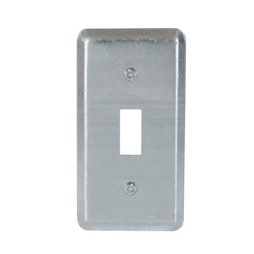 Plaque simple pour interrupteur