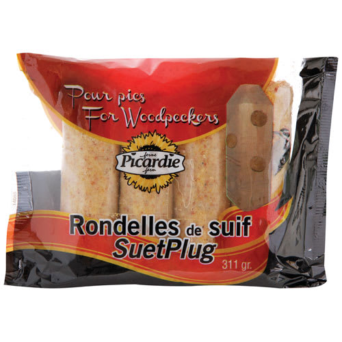 Rondelles de suif pour oiseaux 311 g Pqt/4