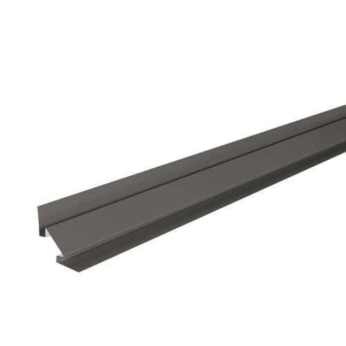 Coin intérieur en aluminium granite 1/2 po x 9 pi 6 po