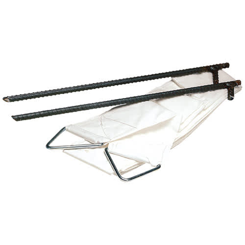 Bande anti-vent pour abri d'auto simple 4 po x 25 pi