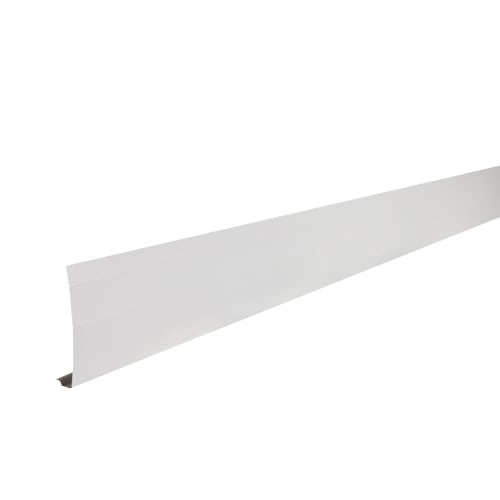 Fascia en aluminium blanc 6 po x 10 pi