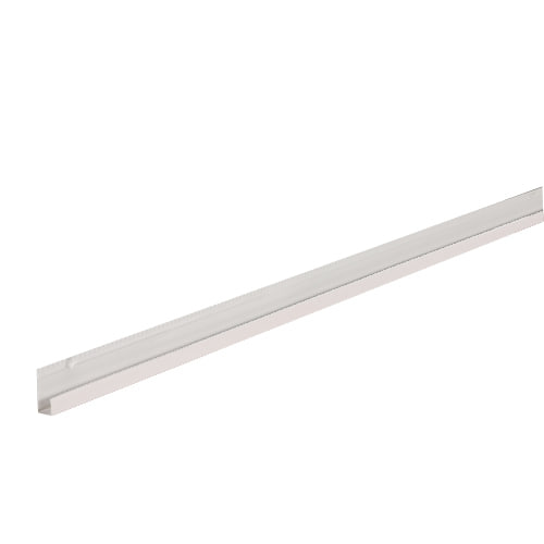 Moulure en J aluminium blanche 1 po x 10 pi