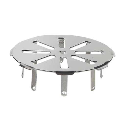 Grille de drain de plancher chrome 3 po
