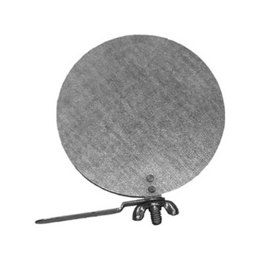Galvanized Round Damper with Key 5 in.