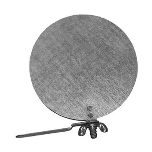 Galvanized Round Damper with Key 6 in.