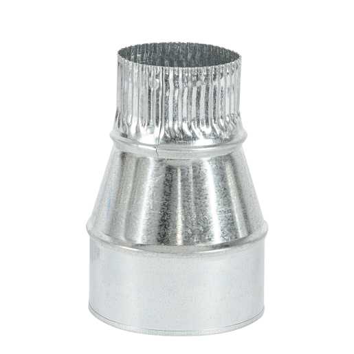 Galvanized Reducer 4 in. x 3 in.