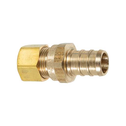 Raccords PEX 1/2 po x 3/8 po compression Pqt/2