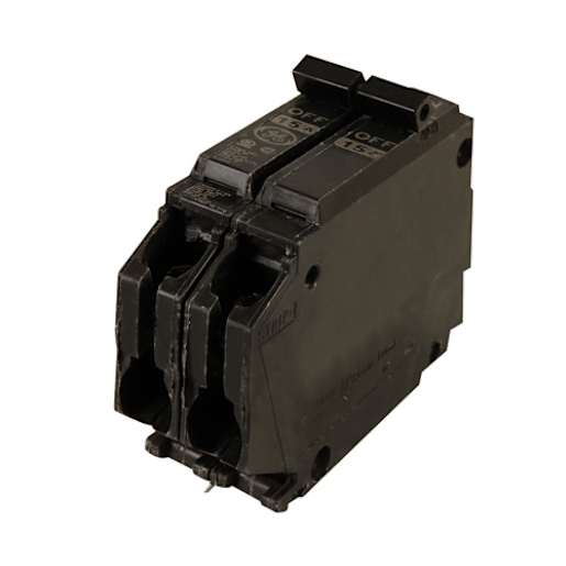 General Electric Double Circuit Breaker 15 A