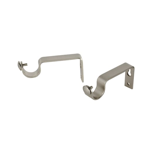 VERTUO Curtain Rod Supports Stainless Steel Pkg/2