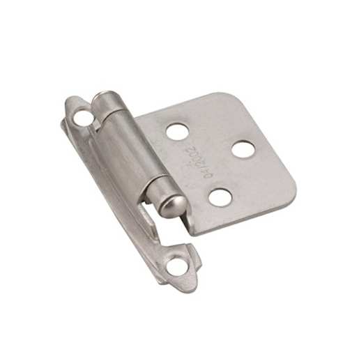 Self-Closing Surface Hinge Nickel  Pkg/2