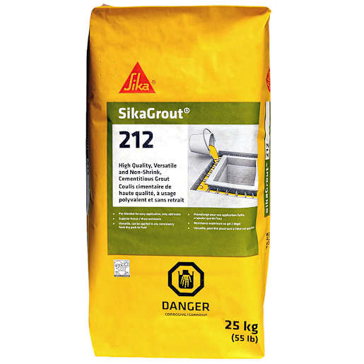 Ciment pré-mélangé SikaGrout 212, 25 kg