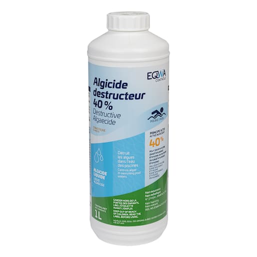 Algicide liquide 40% 1 L