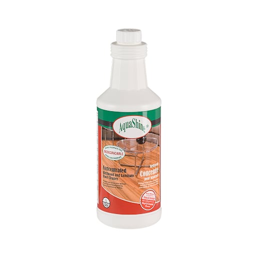 Nettoyant pour planchers de bois franc et surfaces laminées AquaShine 946 ml