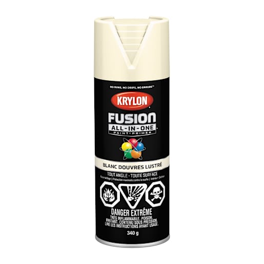 Fusion All-In-One Paint & Primer Gloss Dover White 340 g