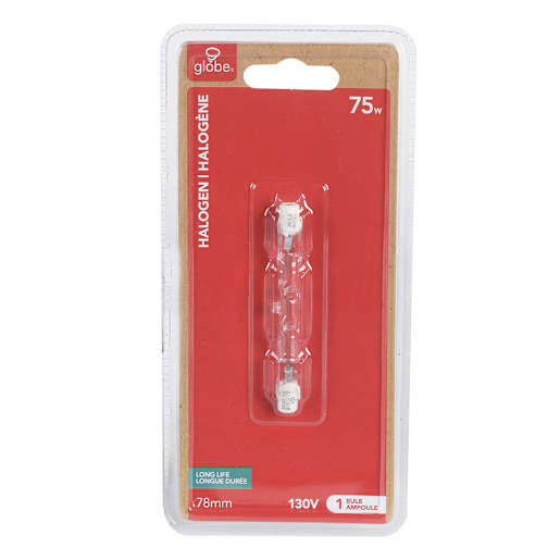 T3 Halogen Light Bulb (Short)75 W