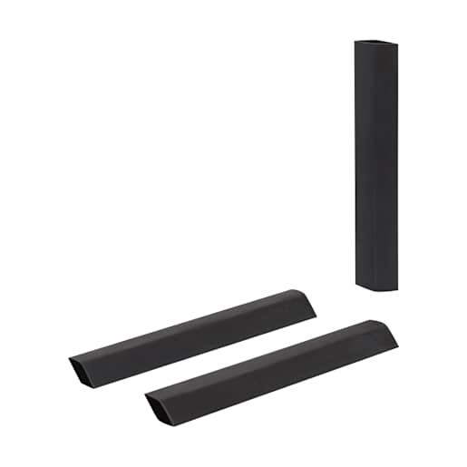 Gaines Thermorétractables Pour Pêche à La Carpe - Lot De 100 (noir, Transparent, Lumineux)