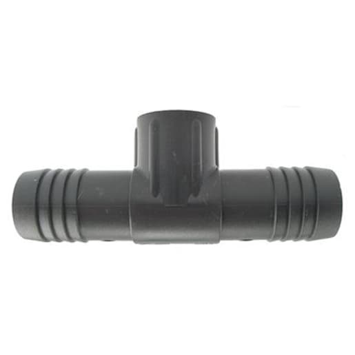 Polyethylene Insert Tee (M x M x F) 1 in. x 1 in. X 1/2 in.