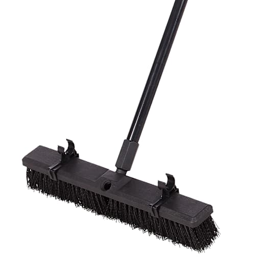NEKTRA Industrial Push Broom 19 in.
