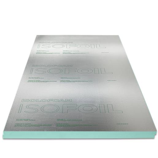 ISOLOFOAM ISOFOIL Insulating Panel and Vapour Barrier 2 in. x 4 ft. x 8 ft.