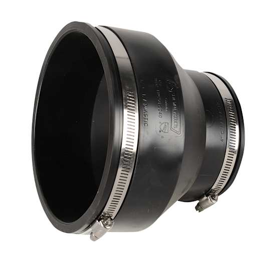 Rubber Reducer - 6 in. x 4 in. (F x F)