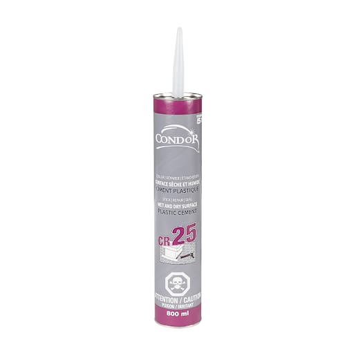 Wet Surface Black Plastic Cement 800 ml