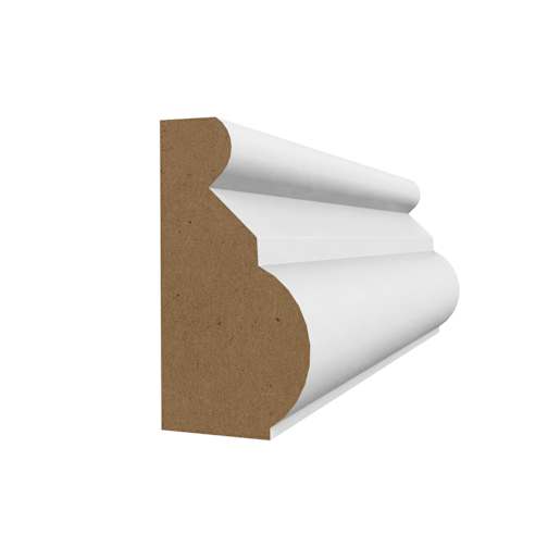 Decorative Wood Fibre Base Cap 3/4 in. x 1-3/8 in. x 8 ft.