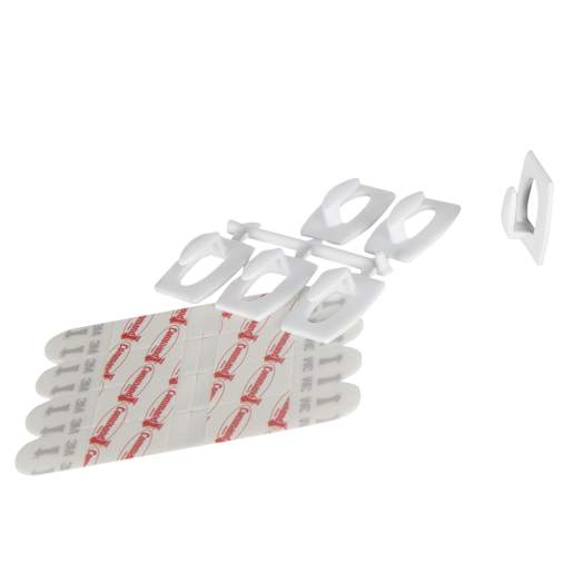 Crochets adhésifs utilitaires miniature Pqt/6 3M