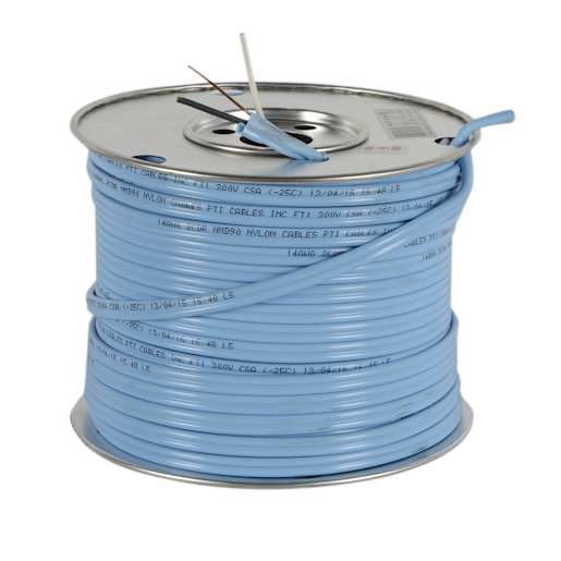 Interior Electrical Wire NMD-90, 14/2 Blue Bulk