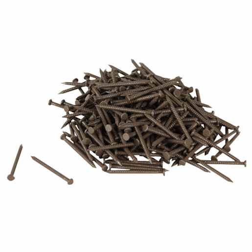 Clous à panneaux préfinis noyer 1 po 160 g