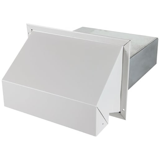 Silent Steel Exhaust Hood 3 1/4 in. x 10 in.