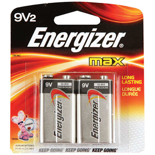 Piles Energizer Max 9 V Pqt/2