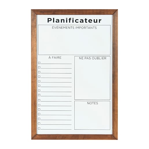 Tableau planificateur