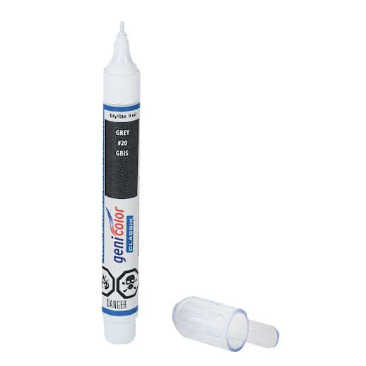 Stylo de retouches pour automobiles Genicolor 9 ml gris n° 20