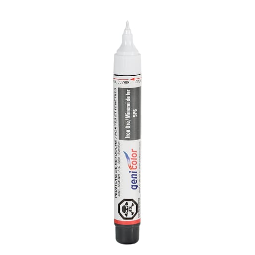 Stylo de retouches pour portes et fenêtres Genicolor minerai de fer n° 5P6
