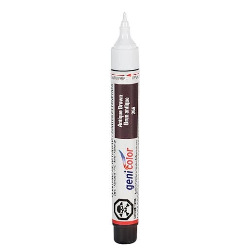 Genicolor Touch-Up Pen for Doors and Windows Antique Brown n° 265