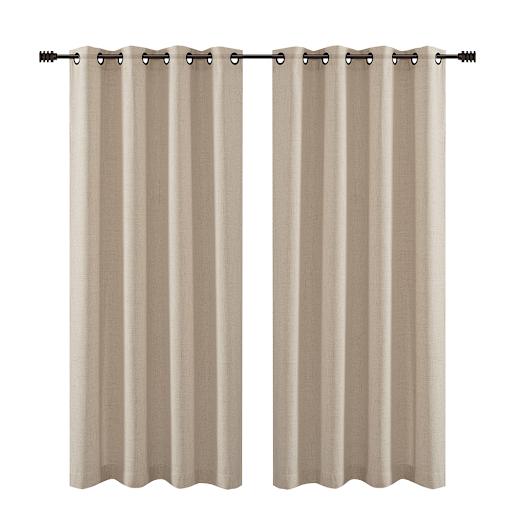 VERTUO Semi-Opaque Grommet Curtains Casa 54 in. x 84 in. Pkg/2