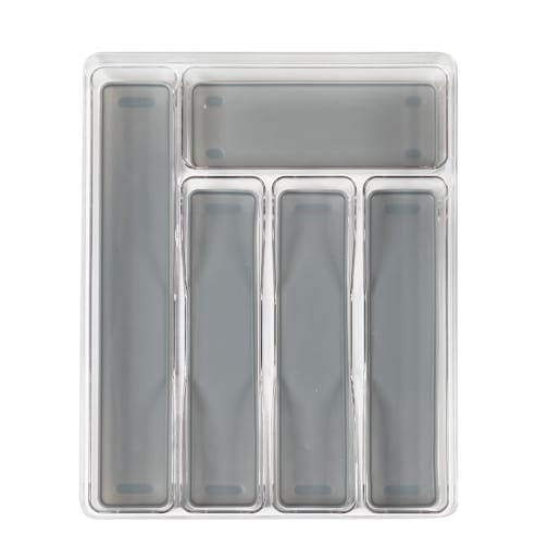 Casier de rangement pour ustensiles en plastique